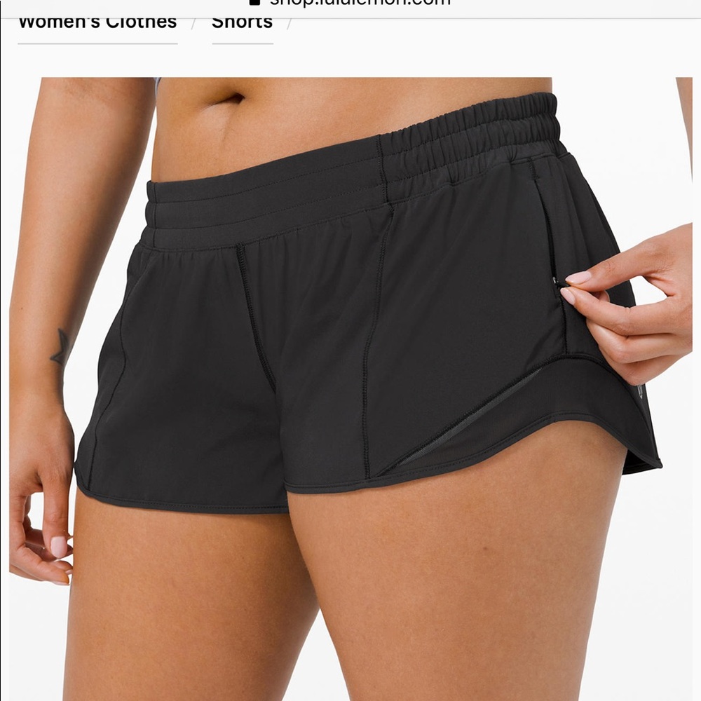LuluLemon Hotty Hot Shorts